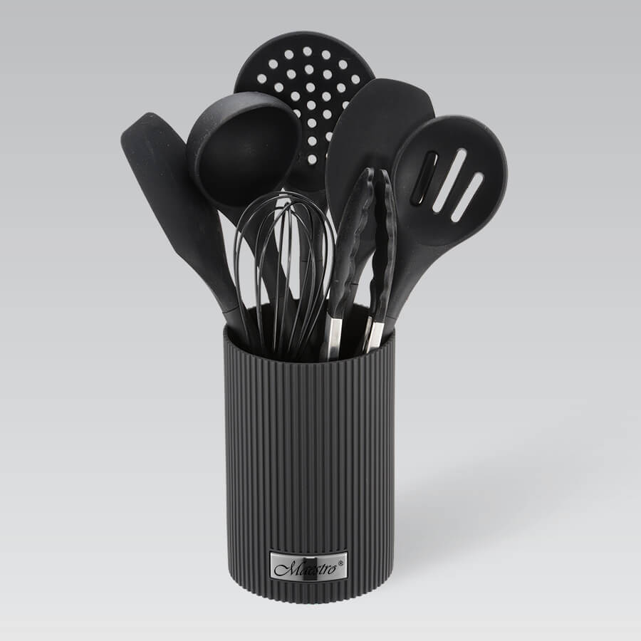 Кухонний набір 8 предметів Maestro MR-1542-BLACK