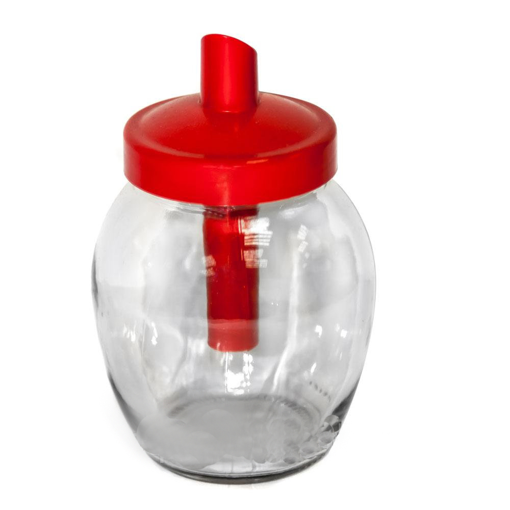 Скляна цукорниця з дозатором 395 мл Everglass 1035