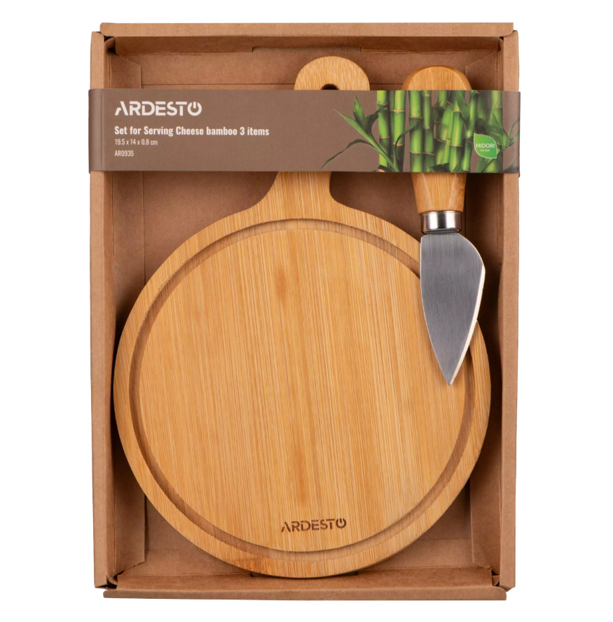 Набір для подачі сиру 2 предмети Ardesto Midori AR0935