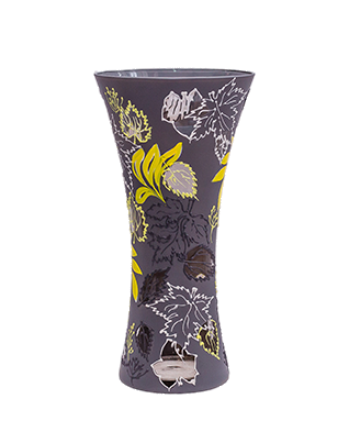 Ваза 28,5 см GlassStyle Х029 Lystopad