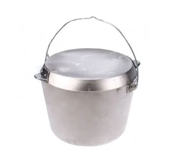Казан рибальський з кришкою-сковородою 10 л Полімет pl-218